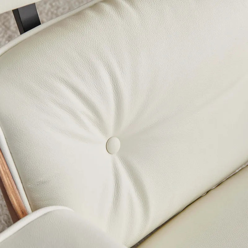 Mid Century Modern Leder Loungesessel Sessel Relaxsessel