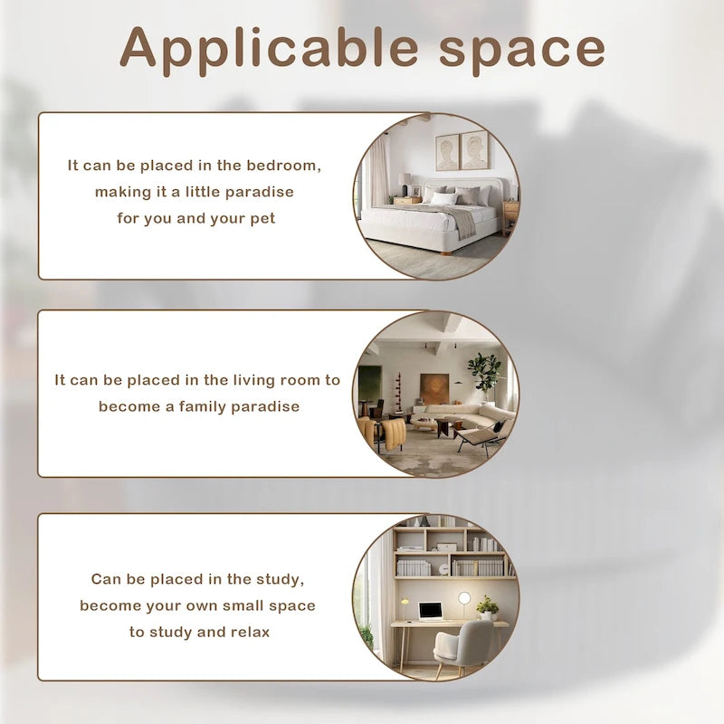 Übergroßer 43 W Plüsch-Cord-Drehsessel mit eingelassenen Armlehnen