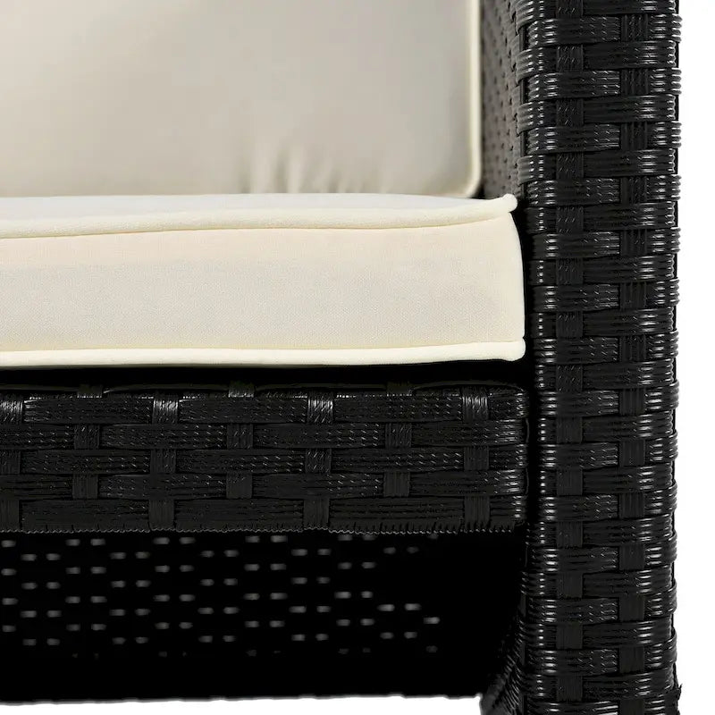 Spa-Umrandung Spa-Rahmen Quadratisches Outdoor-Rattan-Sofa-Set